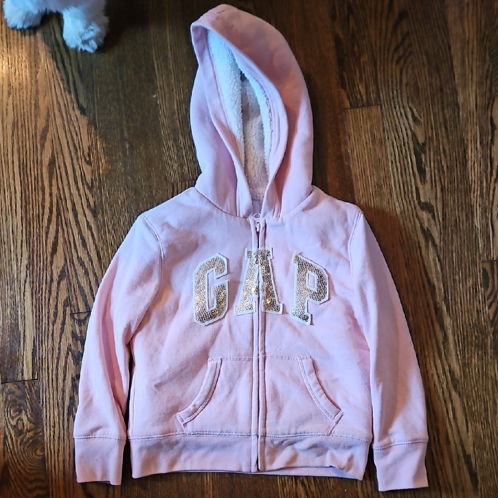 GAP Kids Light Pink Zip-Up Hoodie
